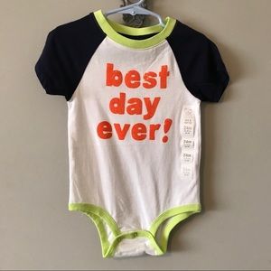NWOT Koala Kids Best Day Ever! Onesie